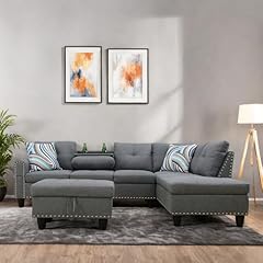 Glasflength shaped sectional for sale  Delivered anywhere in USA 