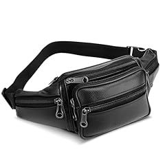 Black leather bum for sale  Delivered anywhere in UK