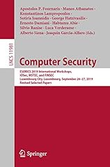 Computer security esorics usato  Spedito ovunque in Italia 