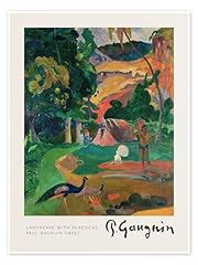 Landscape with peacocks d'occasion  Livré partout en France