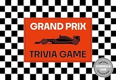 Grand prix trivia for sale  Delivered anywhere in UK