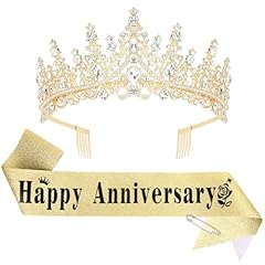 Happy anniversary tiara for sale  Delivered anywhere in USA 