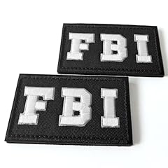 2pcs fbi patch for sale  Delivered anywhere in USA 