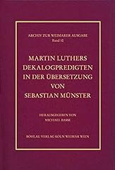 Martin luthers dekalogpredigte gebraucht kaufen  Wird an jeden Ort in Deutschland