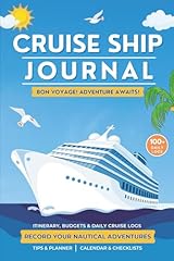 Cruise ship journal for sale  Delivered anywhere in UK