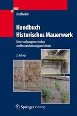 Handbuch historisches mauerwer gebraucht kaufen  Wird an jeden Ort in Deutschland