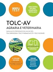 Tolc agraria veterinaria. usato  Spedito ovunque in Italia 