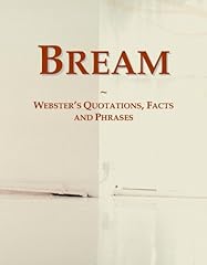 Bream webster quotations for sale  Delivered anywhere in UK