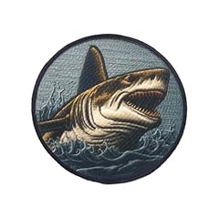 Megalodon shark patch for sale  Delivered anywhere in USA 