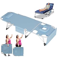 Ficisog folding chaise for sale  Delivered anywhere in USA 
