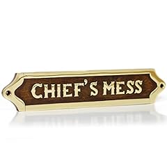 Chiefs mess brass for sale  Delivered anywhere in UK