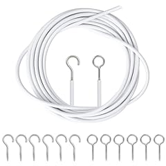 White curtain wire for sale  Delivered anywhere in USA 
