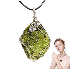 Collier cristal moldavite d'occasion  Livré partout en France