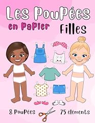 Poupées papier filles d'occasion  Livré partout en France
