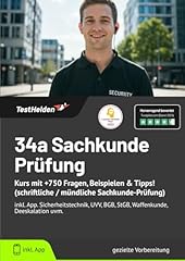 34a sachkunde prüfung gebraucht kaufen  Wird an jeden Ort in Deutschland