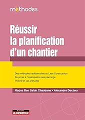 Réussir planification chantie d'occasion  Livré partout en Belgiqu