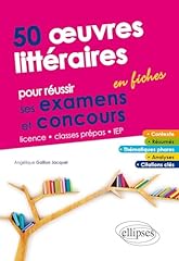œuvres littéraires fiches d'occasion  Livré partout en France