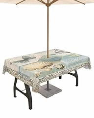 Outdoor tablecloth umbrella for sale  Delivered anywhere in USA 