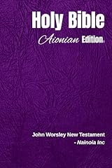 Holy bible aionian for sale  Delivered anywhere in UK