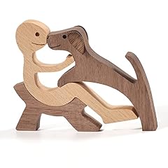 Pipihome wooden dog for sale  Delivered anywhere in UK