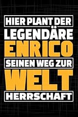Enrico personalisierter kalend gebraucht kaufen  Wird an jeden Ort in Deutschland