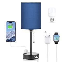 Blue table lamps for sale  Delivered anywhere in USA 