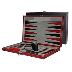 Faux leather backgammon for sale  Delivered anywhere in USA 