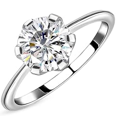 Tjc moissanite solitaire for sale  Delivered anywhere in Ireland