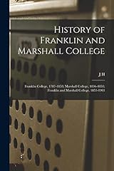 History franklin marshall for sale  Delivered anywhere in UK