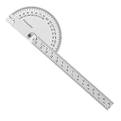 Stainless steel protractor for sale  Delivered anywhere in UK