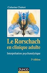 Rorschach clinique adulte d'occasion  Livré partout en France