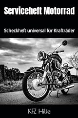 Serviceheft motorrad scheckhef gebraucht kaufen  Wird an jeden Ort in Deutschland