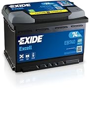 Exide eb740 batteria usato  Spedito ovunque in Italia 