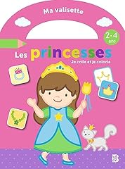 Princesses colle colorie d'occasion  Livré partout en Belgiqu