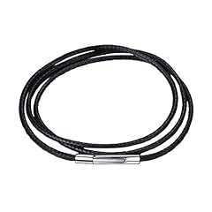 Black leather cord for sale  Delivered anywhere in USA 