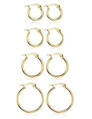Loyallook gold hoop for sale  Delivered anywhere in USA 