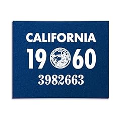1960 california license for sale  Delivered anywhere in USA 