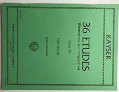 Kayser etudes op.20 for sale  Delivered anywhere in USA 