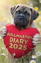 Bullmastiff dog diary for sale  Delivered anywhere in UK