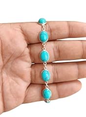 Bracelet turquoise 925 d'occasion  Livré partout en France