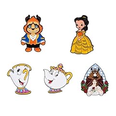 Cartoon princess enamel for sale  Delivered anywhere in USA 