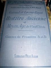 Histoire ancienne histoire d'occasion  Livré partout en France