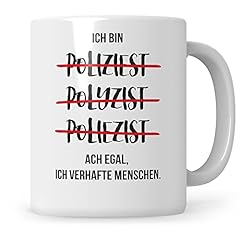 Sweetify tasse polizist gebraucht kaufen  Wird an jeden Ort in Deutschland