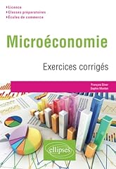 Micro économie. exercices d'occasion  Livré partout en France