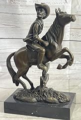 Statue signée remington d'occasion  Livré partout en France