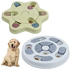 INPHER 2 PACK Dog Puzzle Toy, Dog Puzzle Slow Feeder for sale  Delivered anywhere in UK