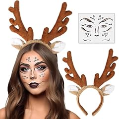 Movinpe reindeer antlers for sale  Delivered anywhere in USA 