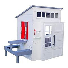 KidKraft Modern Outdoor Wooden Playhouse with Picnic for sale  Delivered anywhere in USA 