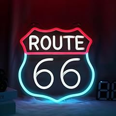 Route led neonschilder gebraucht kaufen  Wird an jeden Ort in Deutschland