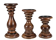 Wooden town candle for sale  Delivered anywhere in USA 